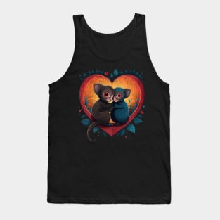 Tarsier Valentine Day Tank Top